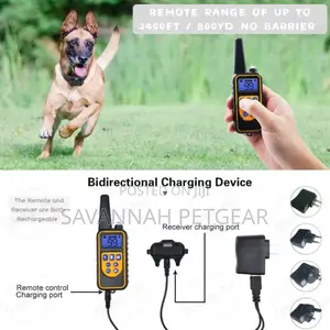 Anti Bark Ip67, 100% Waterproof Dog Training Collar - 2 Dogs