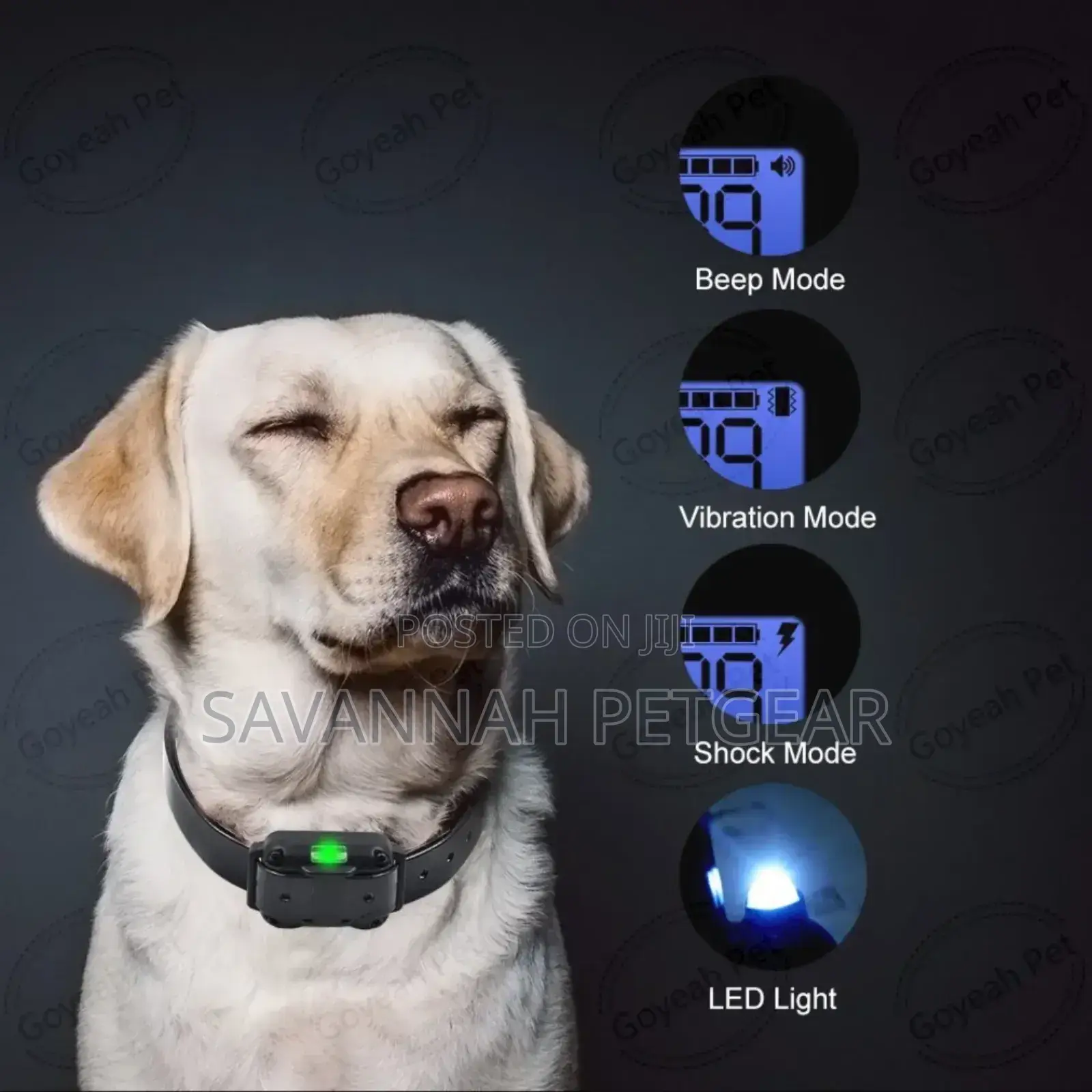 Anti Bark Ip67, 100% Waterproof Dog Training Collar - 2 Dogs