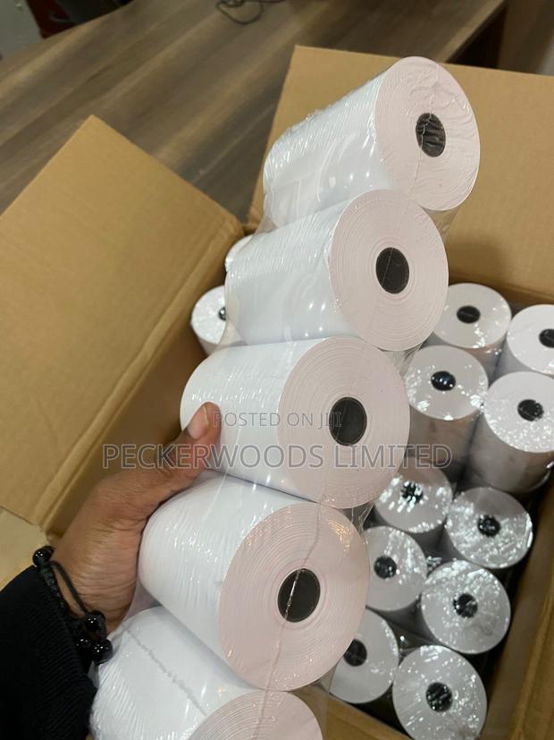 Professional Grade Unwrapped 79x60x13 Thermal Paper Rolls