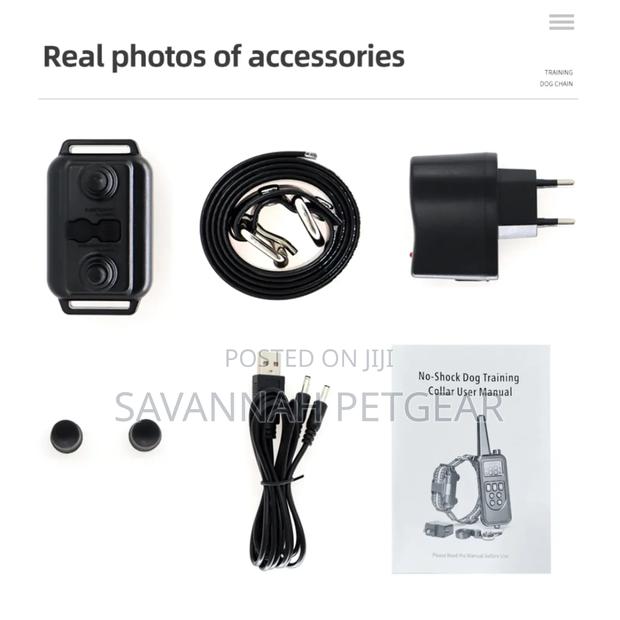 Rechargeable + Remote Control Electric Dog Training Collar - thumbnail 6
