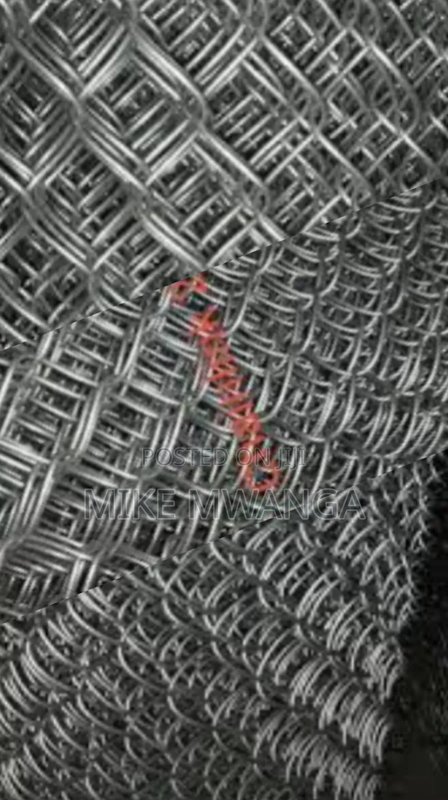 Steel Chain Link, 11g, 50x50, 8ft
