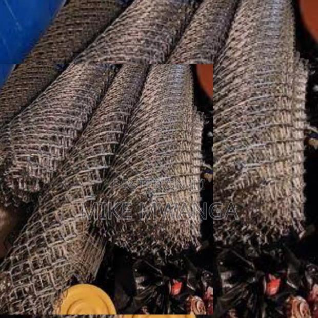 Galvanized Chain Link, 11gauge, 8ft Height, 50x50 - main view