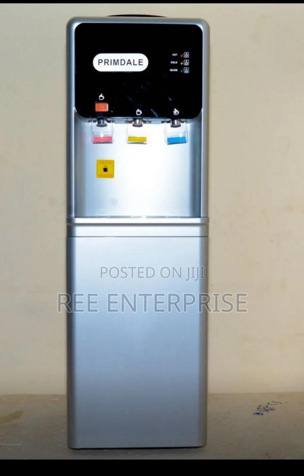 New Silver Primdale 3 Taps Hot Normal Cold Dispenser