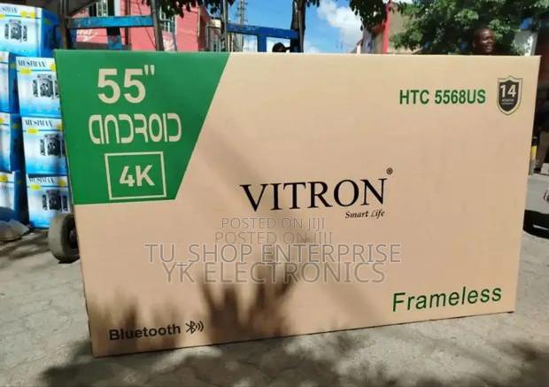 Smart Tv*Vitron 55" Smart Android Bt *