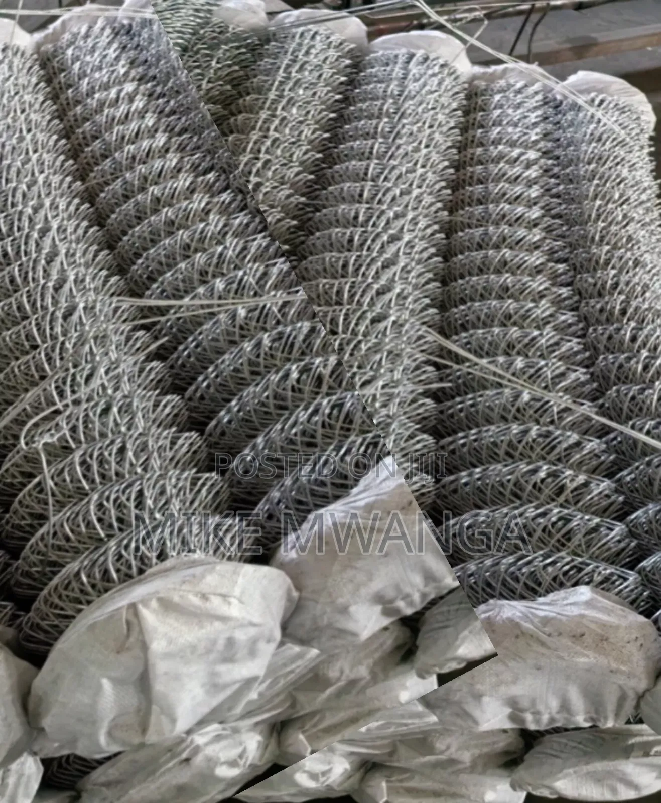 Gauge 11, 8ft (Galvanized) Chain Link 50x50