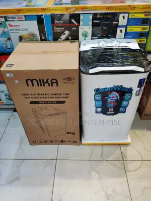 Mika 6kg Top Load Single Tub Washine Machine