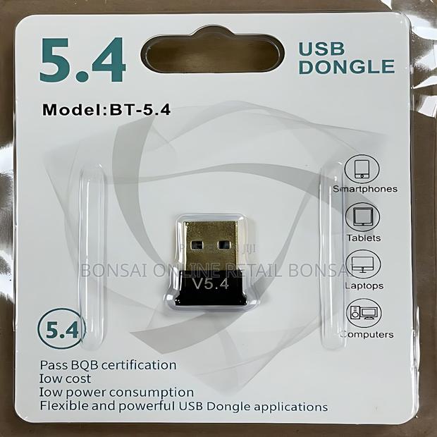 Usb Bluetooth V5.4 Adapter - High-Speed Wireless