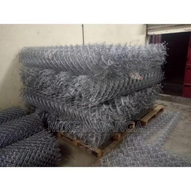 8ft, Galv Chain Link 50x50, (Gauge 11)