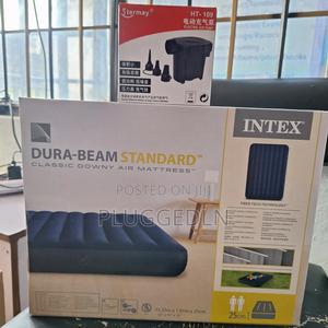 6*6 Intex Inflatable Mattress Plus Free Pump - main view