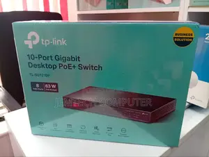 Tp-Link Tl-Sg1210p 10-Port Gigabit Switch 8-Port Poe+