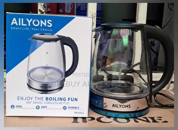 2.0 Litres Ailyons Glass Kettle