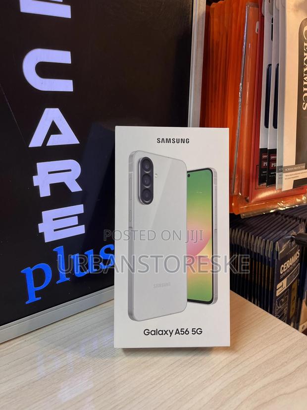 New Samsung Galaxy A56 256 GB White - main view