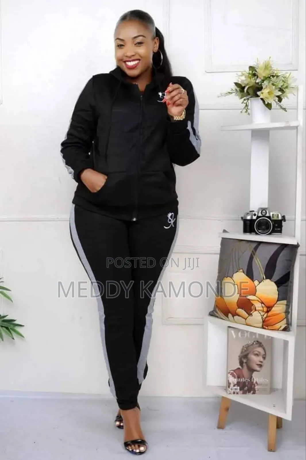 Black Warm Tracksuit