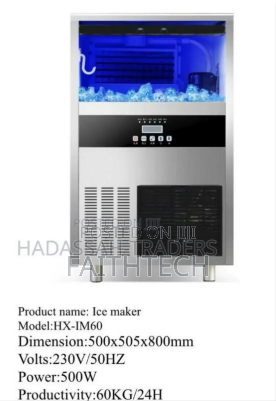 Premier Ice Maker Model Hx Im60