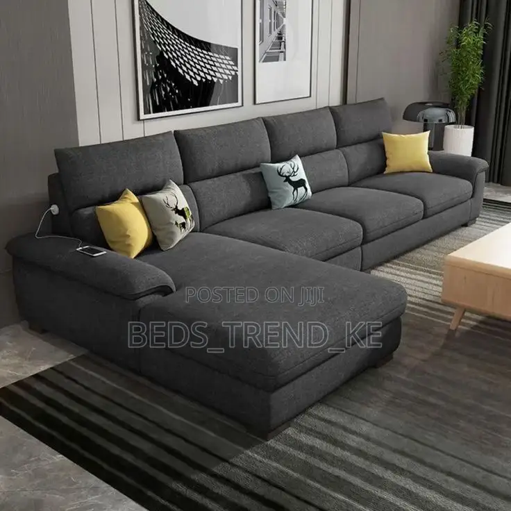 6 Seater Modern Cozy L Seat