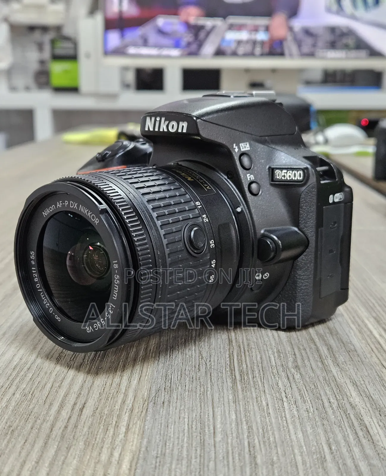 Nikon D5600 DSLR Camera With 18-55mm Lens