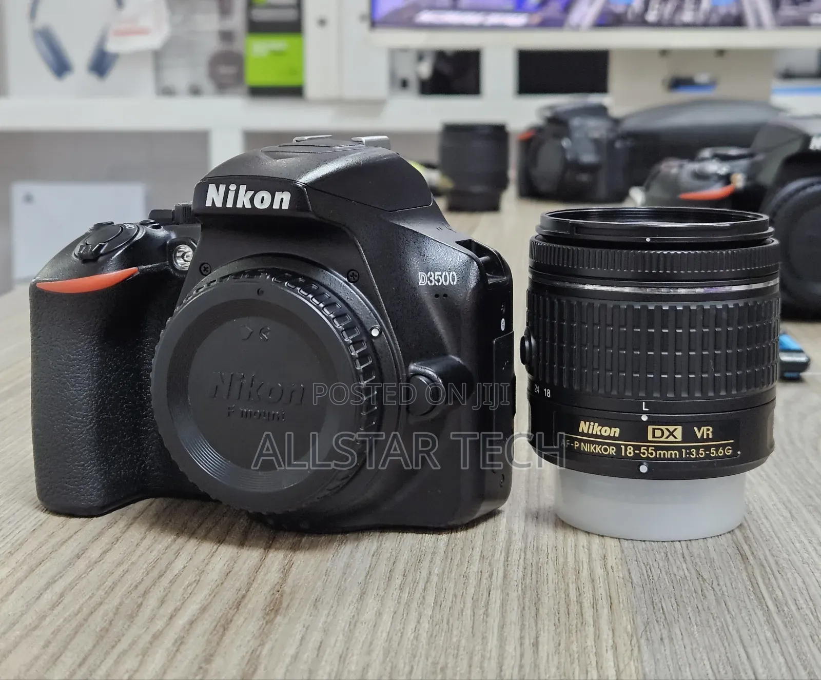 Nikon D3500 DSLR Camera With 18-55mm Lens