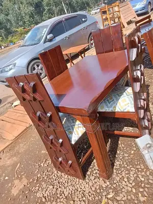Brown 4 Seater Modern Quality Dining Set