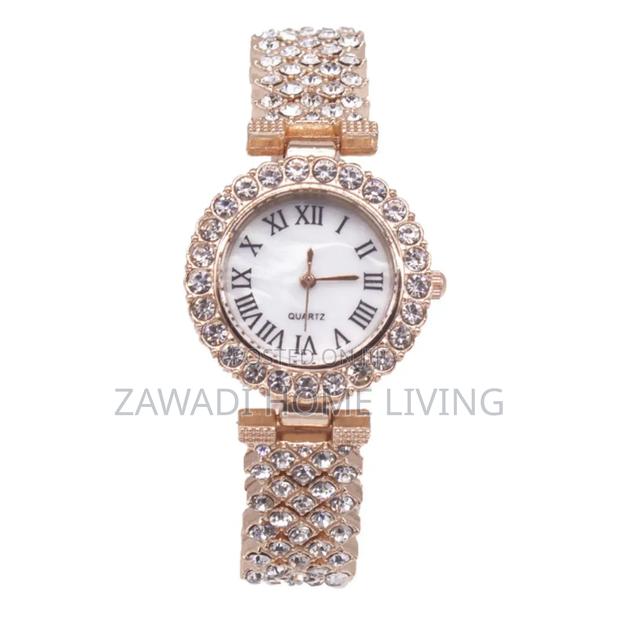 2 PCS Full Crystal Watch and Bracelet Set - thumbnail 2