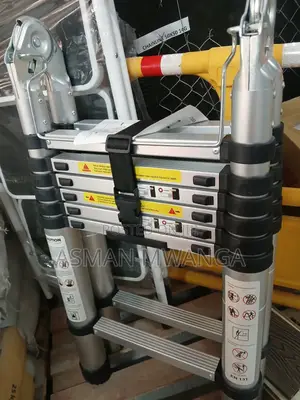 Telescopic Ladder 12 Step Aluminium
