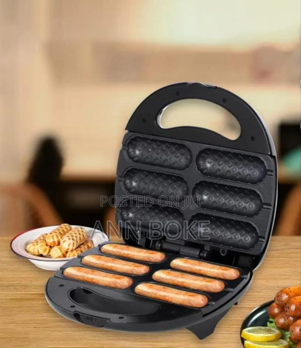 Multifunction Breakfast Machine 6pc Hot Dog, Sausage/Smokie