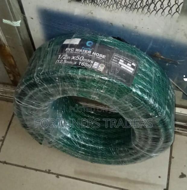 Green Braided Hosepipe 1/2 by 50mtrs - main view