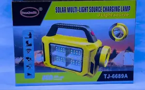 Solar Multi-Light Source Charging Lamp