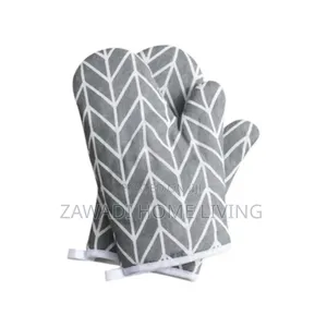 Grey Oven Gloves
