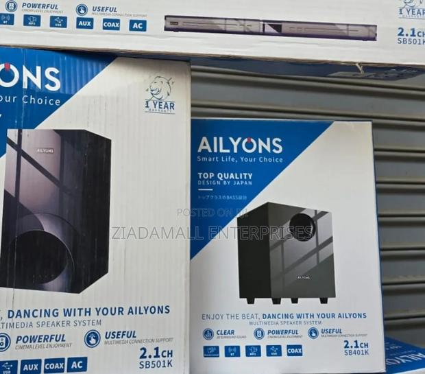 Ailyons 2.1ch Soundbar – Room-Filling Sound in a Sleek Desig