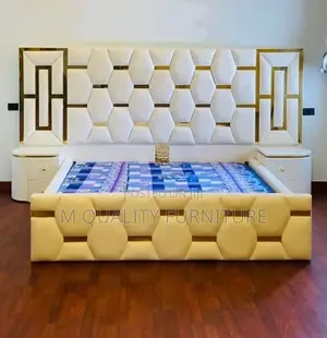 Cream 5 by 6 Unique Quality Bed