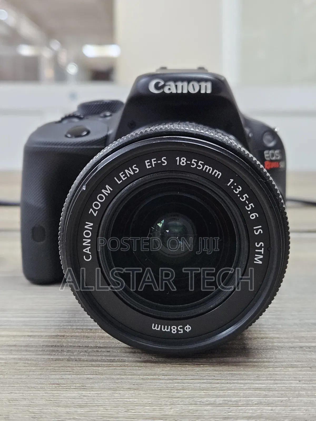 Canon Eos Rebel Sl1 DSLR Camera With 18-55mm Lens