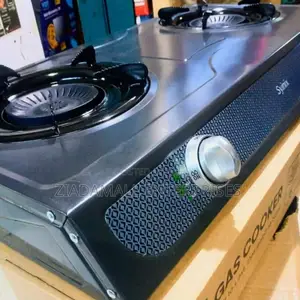 Sleek Design, Strong Flame – Syinix 2 Burner Gas Stove