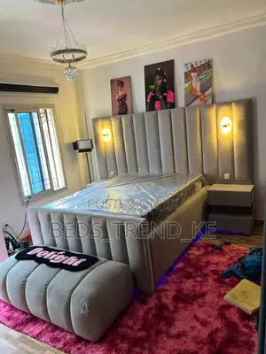 6 by 6 Ft Extended Bed With Led Lights + Side Drawers