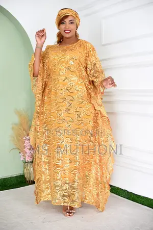 Stunning Elegant Latest Floral Heavy Lace Maxi Dresses