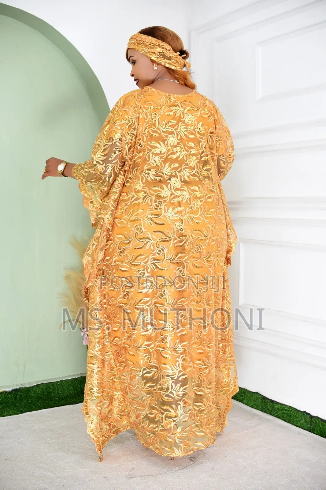 Stunning Elegant Latest Floral Heavy Lace Maxi Dresses