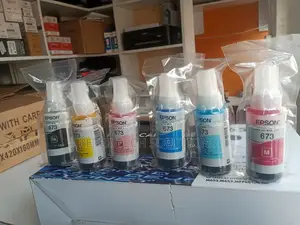 Ink Cart Epson T673 All Colors Original Ink Available