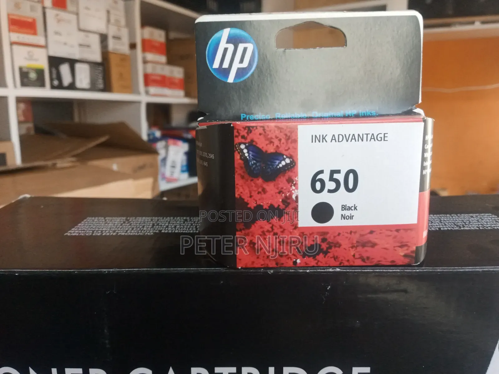 Hp Ink Cartridge 650 Black
By Hp