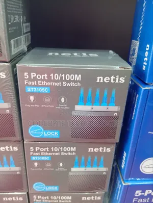 Netis St3105c 5 Port Fast Ethernet Switch