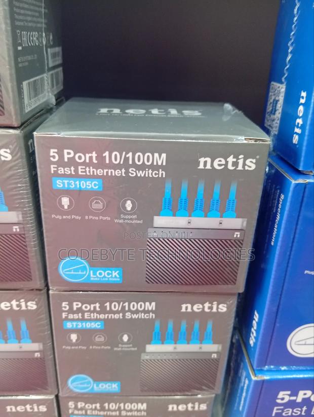 Netis St3105c 5 Port Fast Ethernet Switch - main view