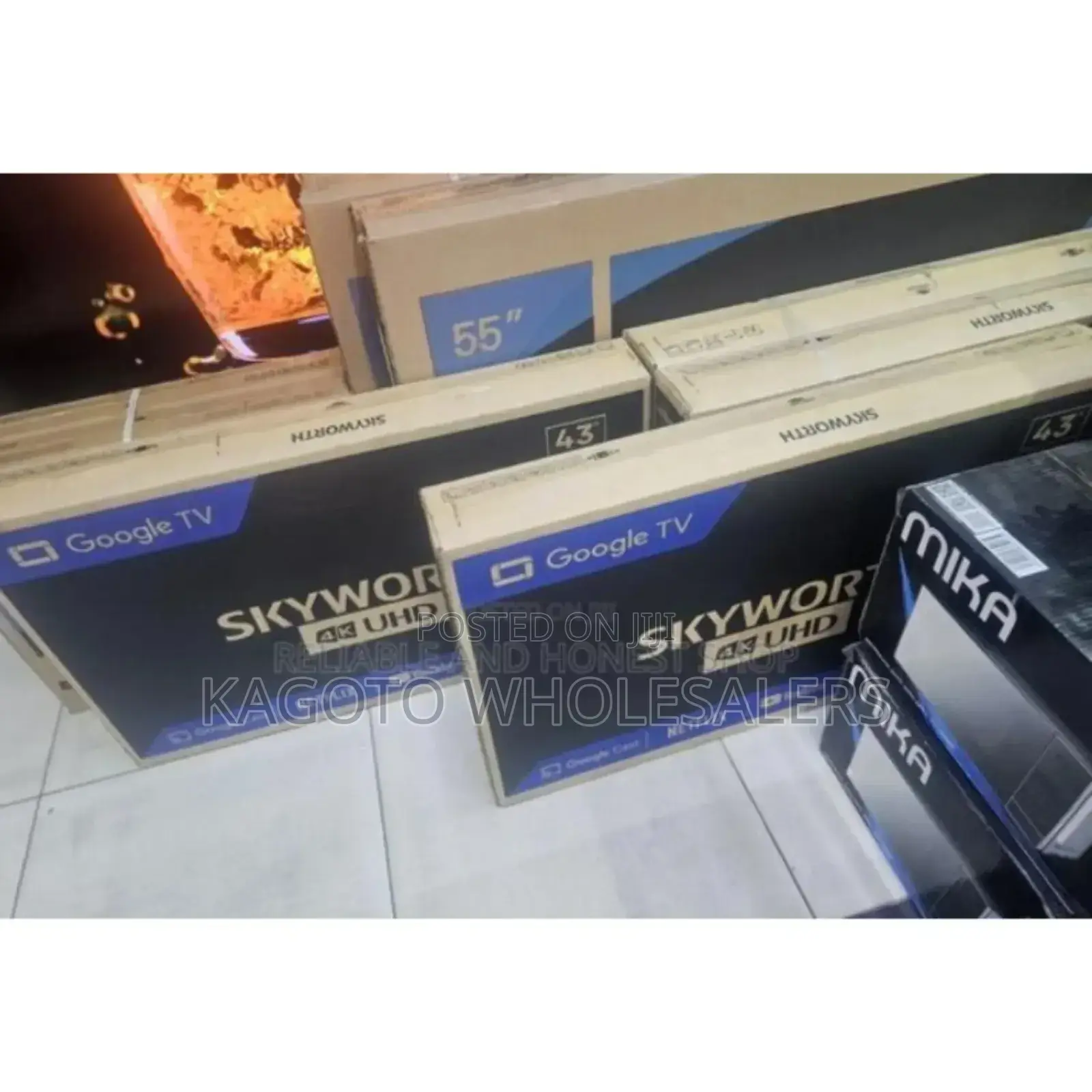 4kuhd Skyworths 55inches Smart Tv