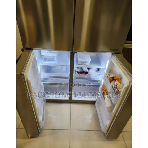 Colour Silver - Lg 519litres Side by Side Fridge