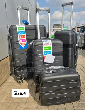 4 N 1 Rubber Unbreakable Suitcase Set at 8000 for Size 4