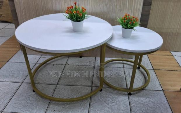 Sierra Nesting Round Coffee Table-2pcs
