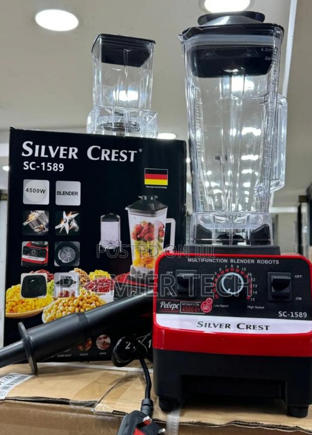 Silvercrest Blender Double Jug 4500w