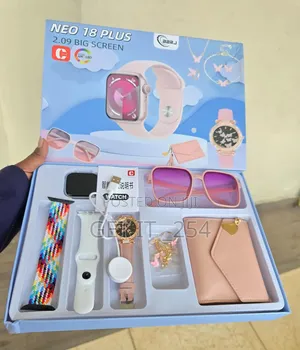 *Neo 18 Plus Ladies Smart Watch With 2 Straps,Extra Ladies