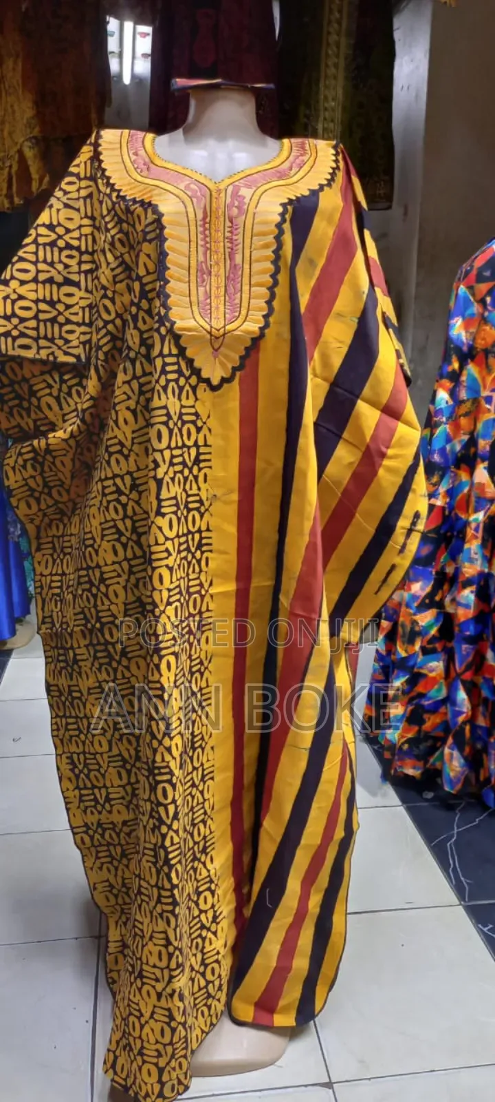Western African Kitenge Dress