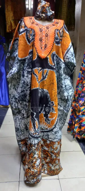 Western African Kitenge Dress