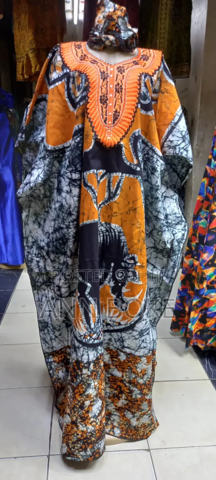 Western African Kitenge Dress