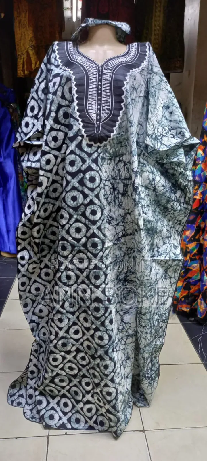 Western African Kitenge Dress