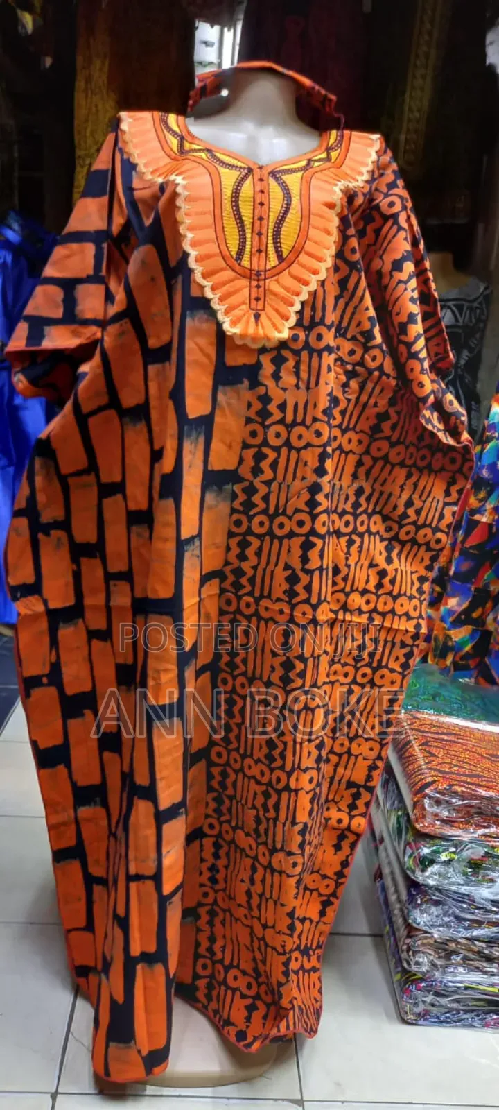 Western African Kitenge Dress